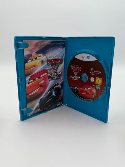 Disney Pixar Cars 3 Nintendo Wii U IT VERSION Sehr guter Zustand CIB OVP