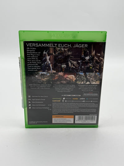 Monster Hunter World Microsoft XBox One Très bon état Emballage d'origine