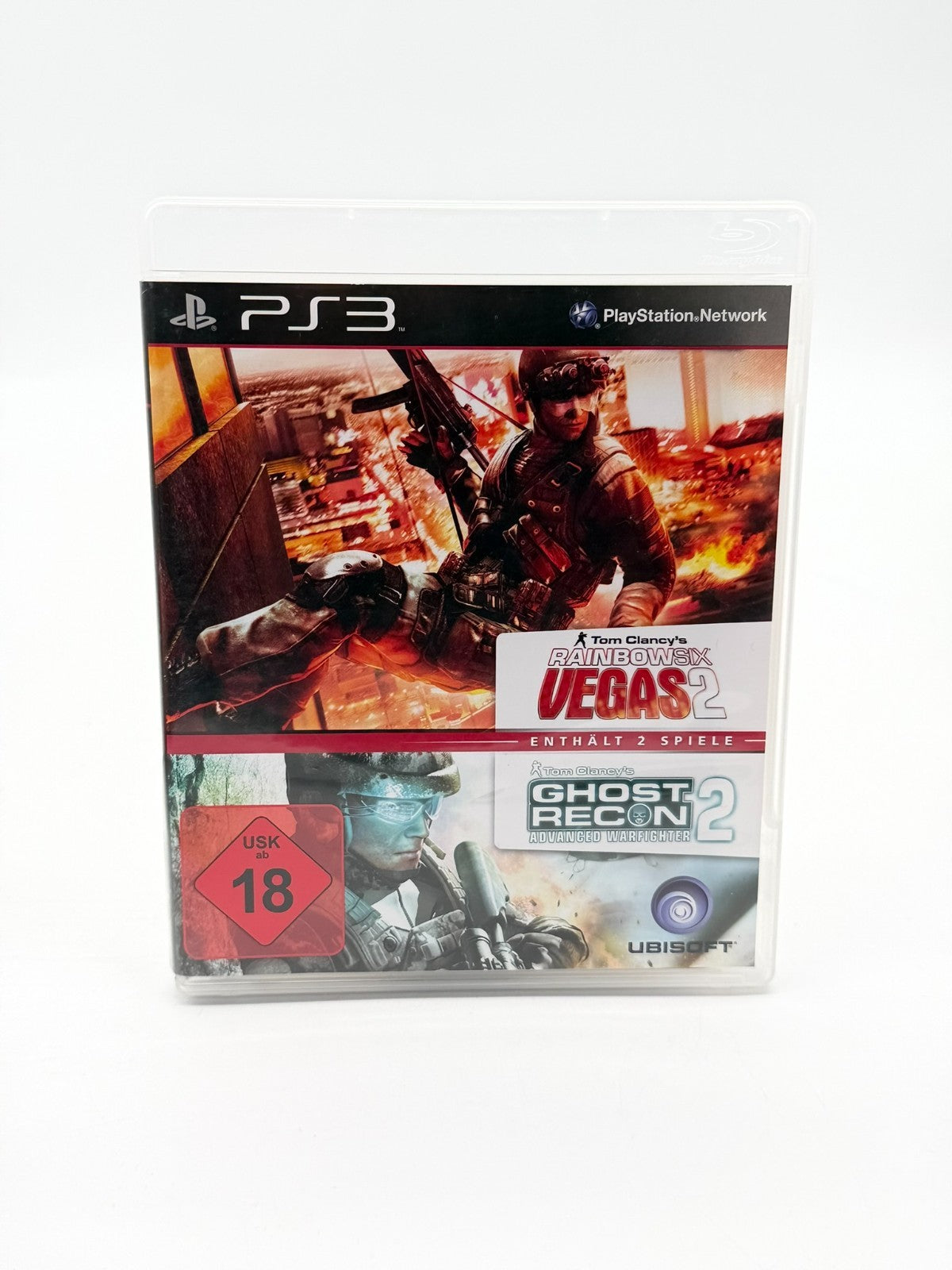 Rainbow Six Vegas 2 Complete Edition + Ghost Recon Warfighter Sony Playstation 3