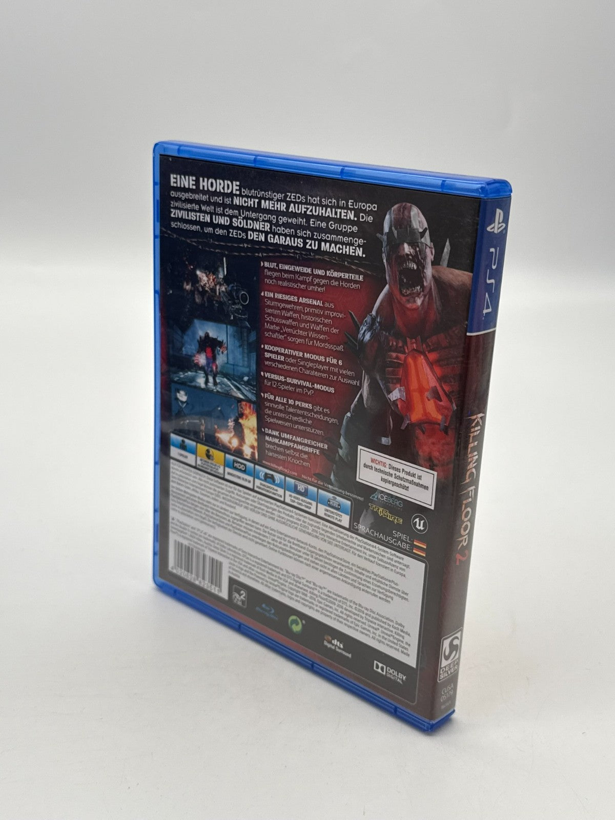 Killing Floor 2 Sony Playstation 4 Très bon état Emballage d'origine