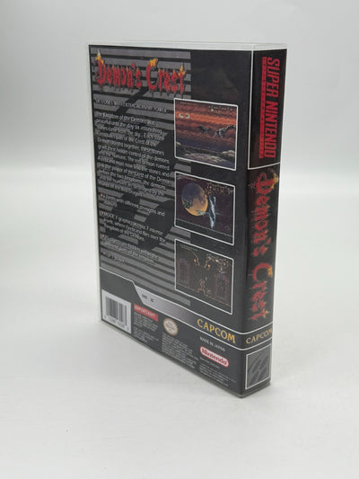 Demons Crest Super Nintendo SNES NTSC-U/C guter Zustand Anleitung + Modul