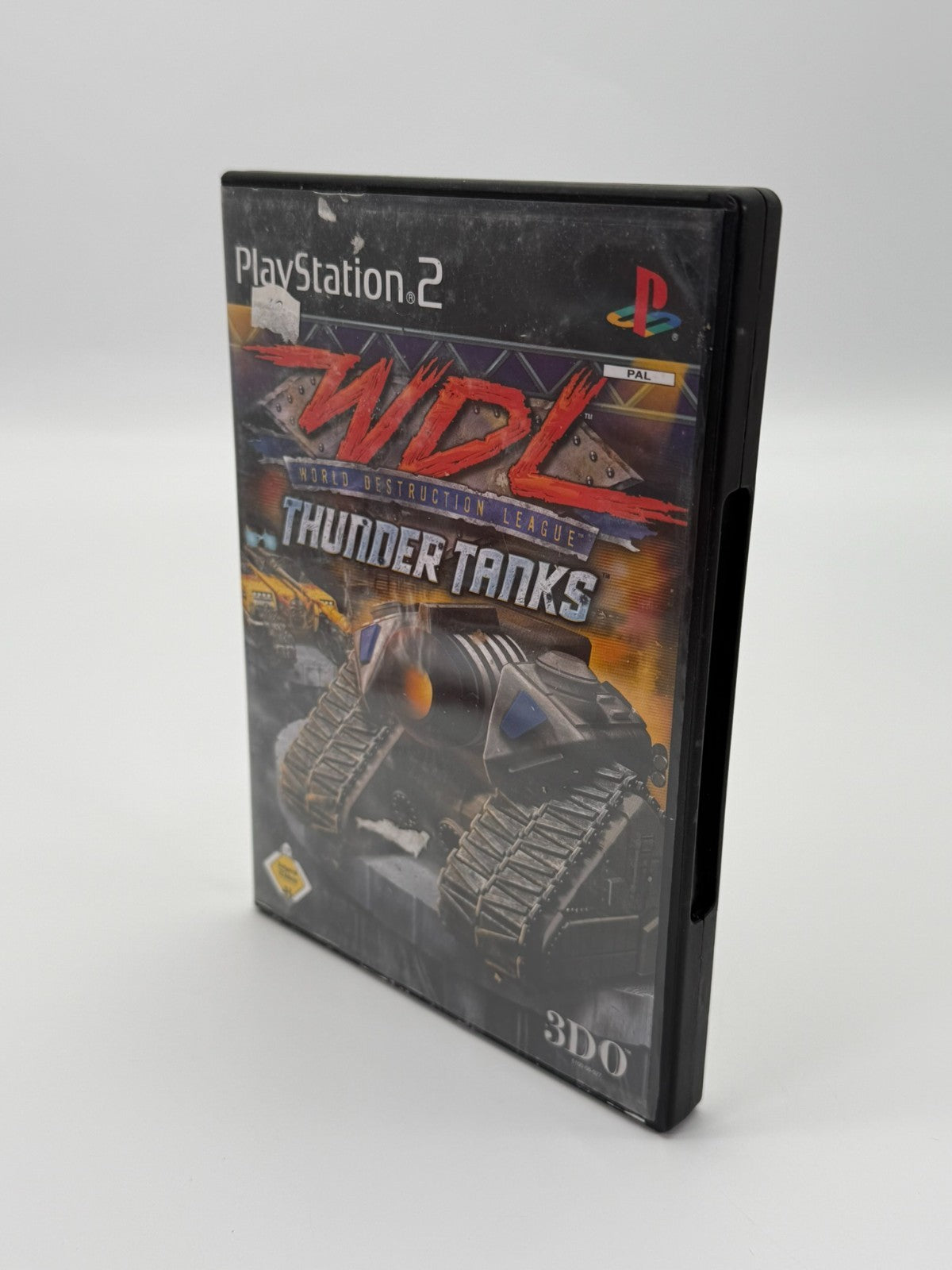 World Destruction League Thunder Tanks Sony Playstation 2 guter Zustand CIB OVP