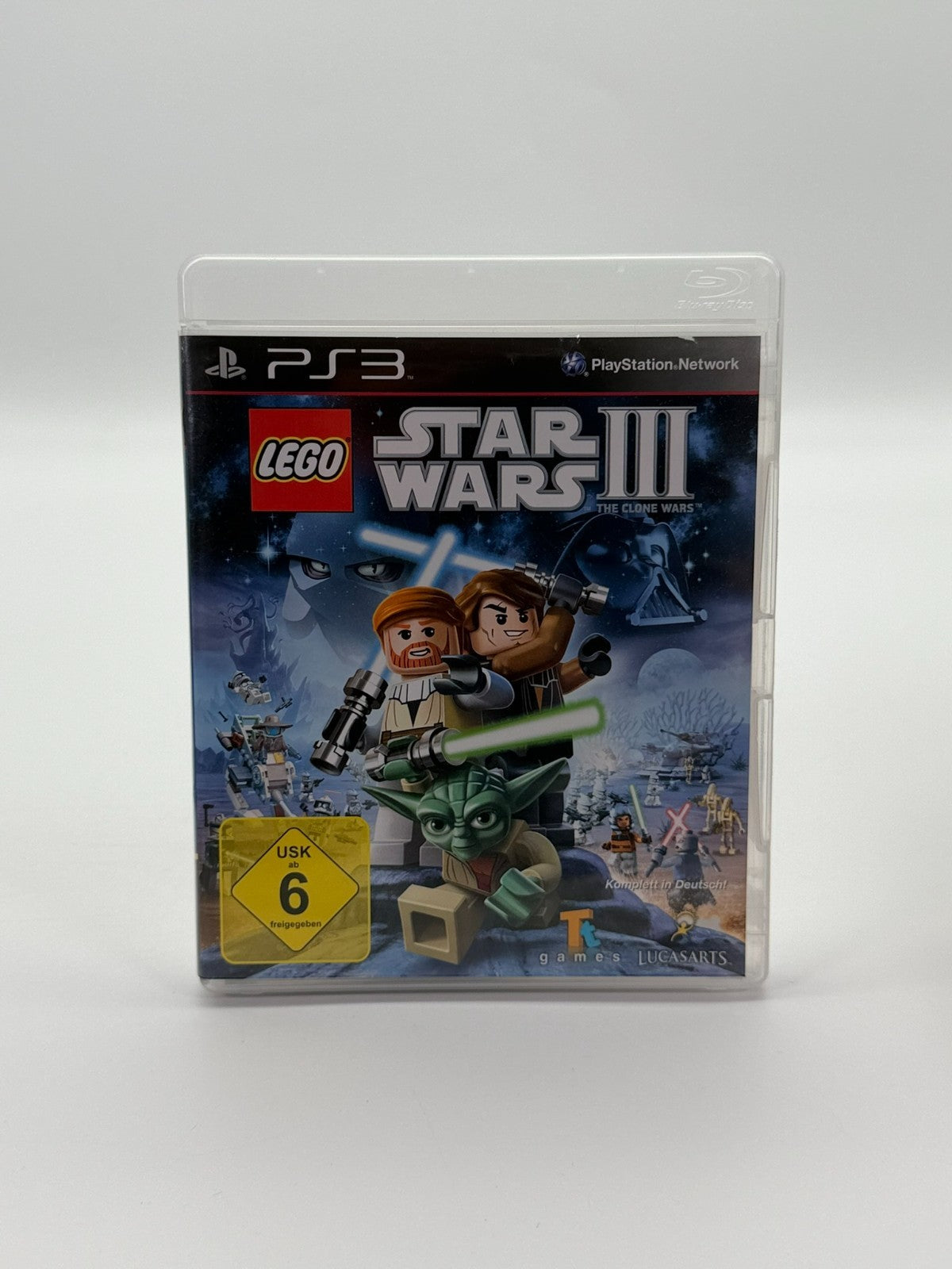 Lego Star Wars III The Clone Wars Sony Playstation 3 Sehr guter Zustand CIB OVP