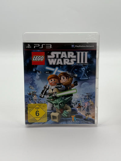 Lego Star Wars III The Clone Wars Sony Playstation 3 Sehr guter Zustand CIB OVP