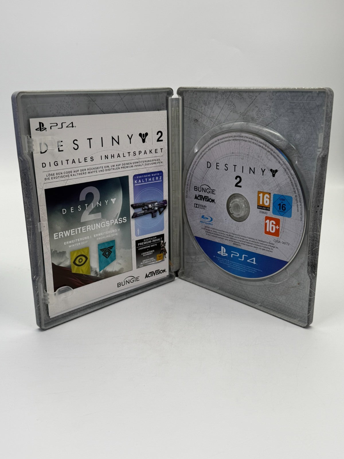 Destiny 2 Steelbook Sony Playstation 4 Très bon état CIB OVP