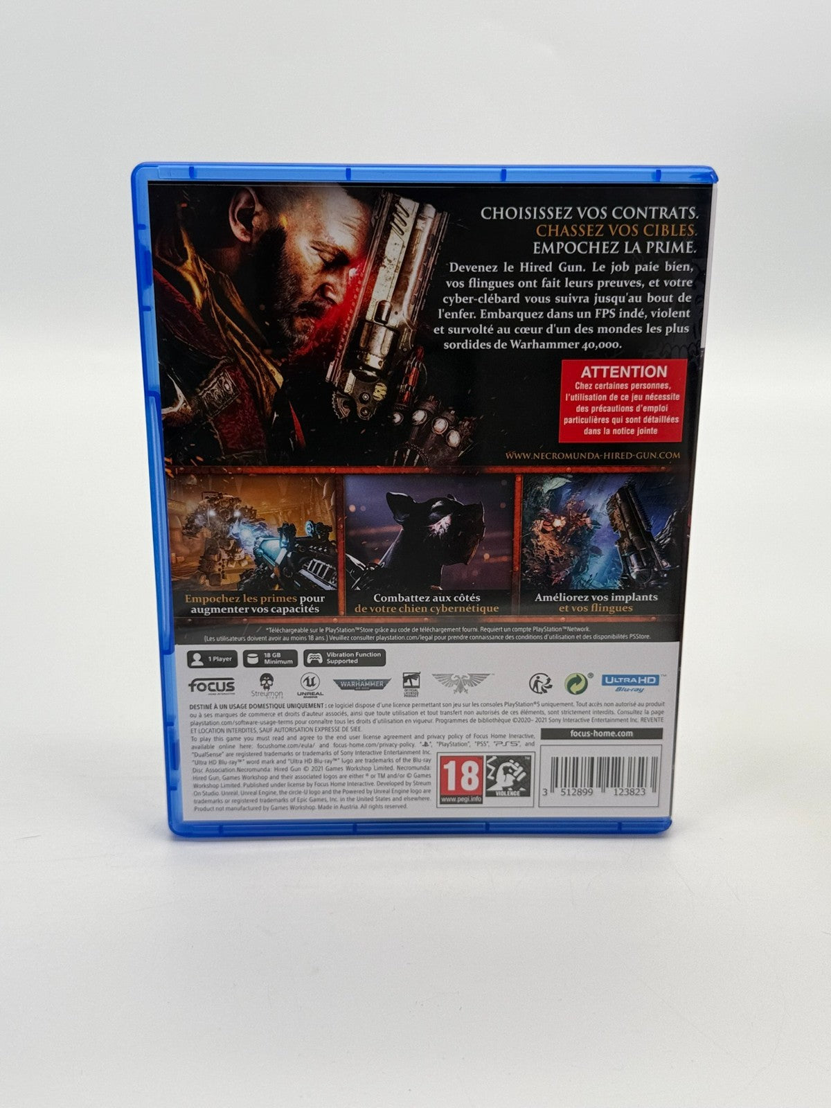 Necromunda Hired Gun Sony Playstation 5 Like New CIB OVP