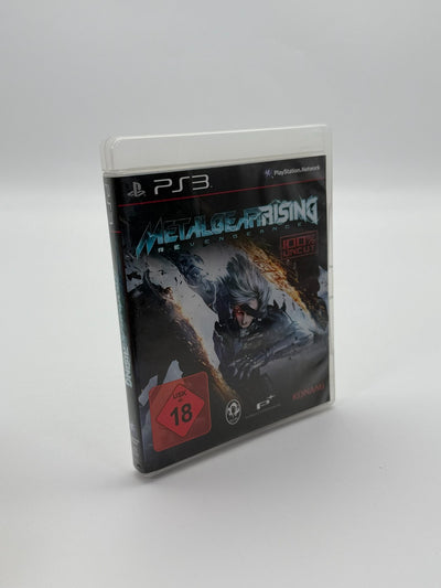 Metal Gear Rising Revengeance Sony Playstation 3 guter Zustand CIB OVP