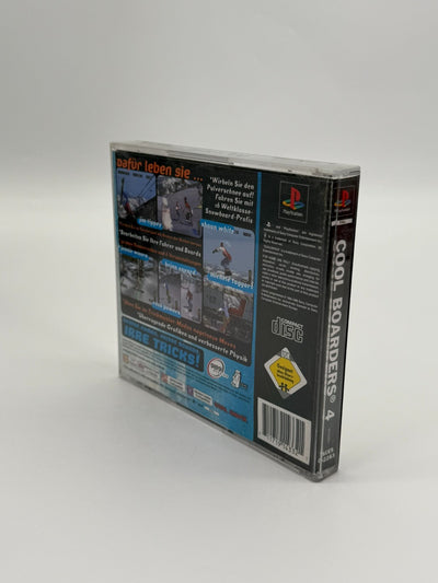 Cool Boarders 4 Sony Playstation 1 bon état CIB boîte d'origine