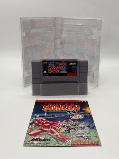 Super Smash T.V. Super Nintendo SNES NTSC-U/C gut - Sehr gut Modul + Anleitung