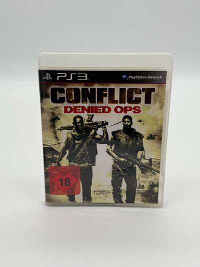 Conflict Denied Ops Sony Playstation 3 Très bon état CIB OBO