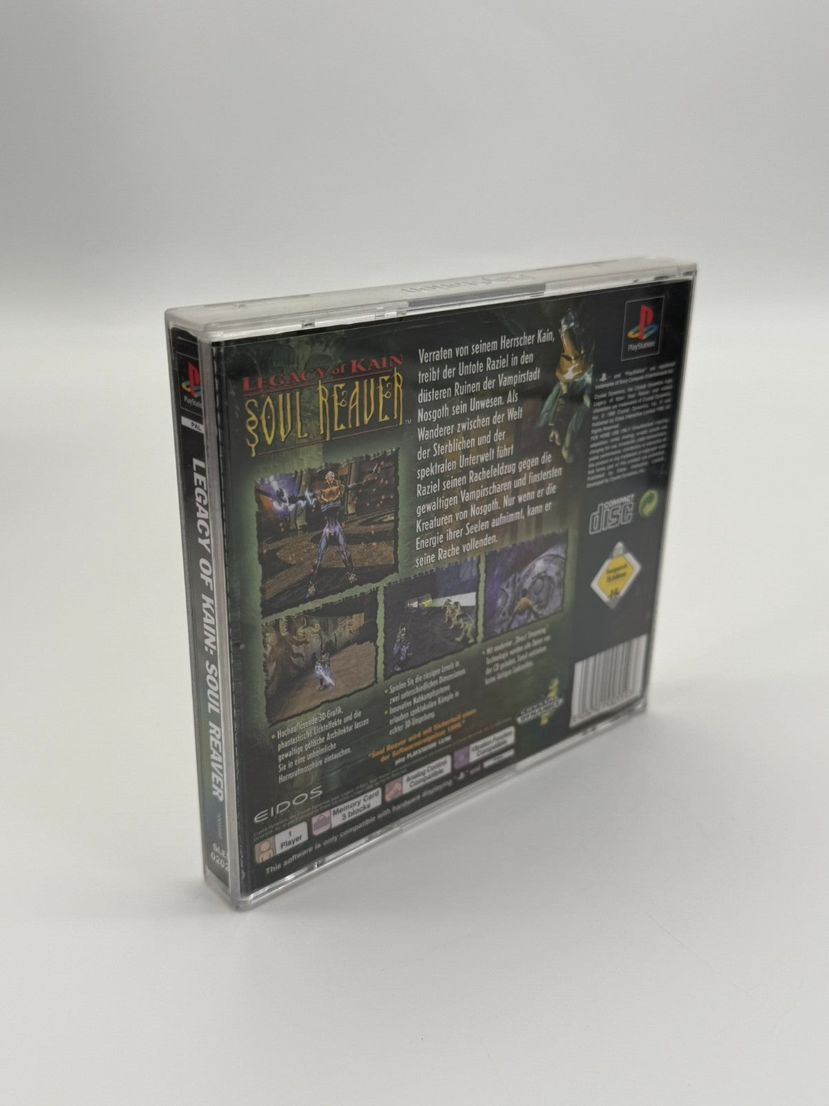 Legacy Of Kain Soul Reaver Sony Playstation 1 guter Zustand OVP