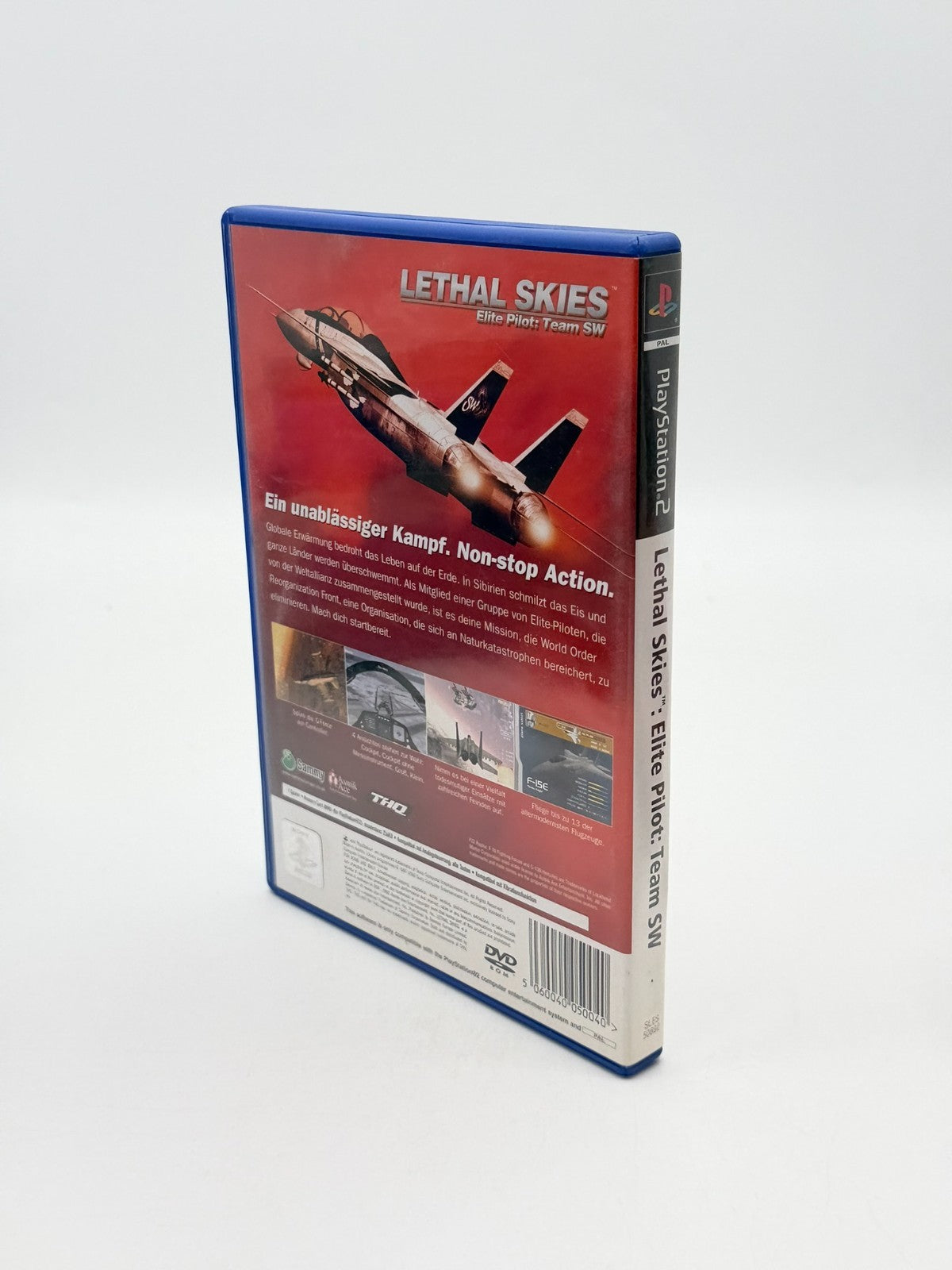 Lethal Skies Elite Pilot Team SW Sony Playstation 2 Good Condition CIB OVP