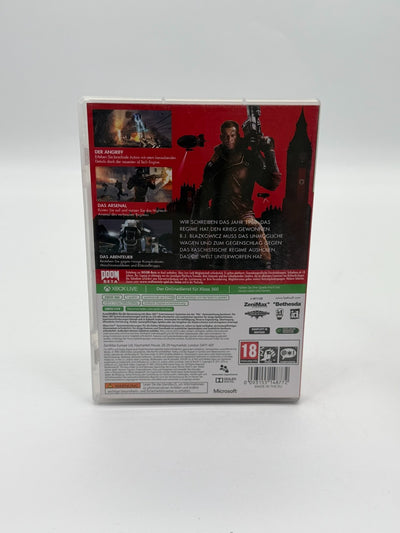 Wolfenstein The New Order Microsoft XBox 360 Sehr guter Zustand OVP CIB