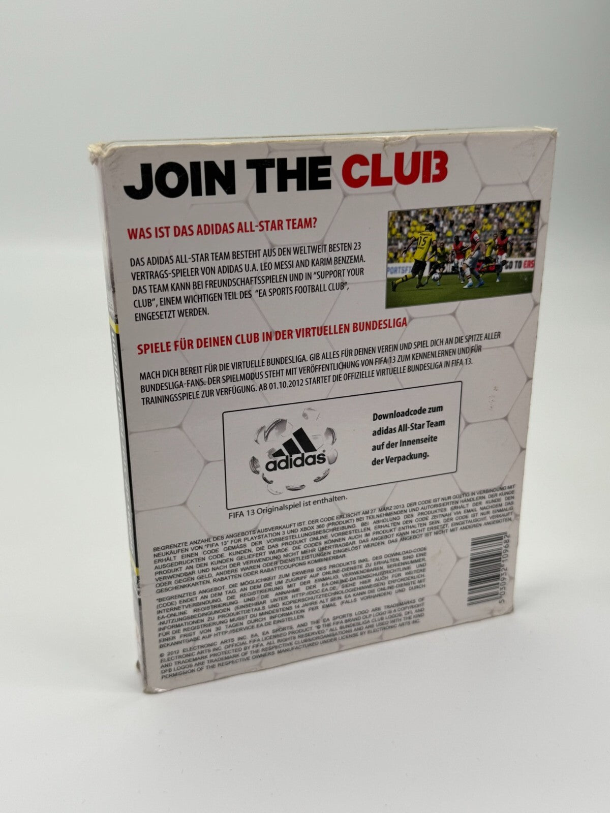 FIFA 13 Adidas All Star Team Edition Sony Playstation 3 PS3 Sehr gut Pappschuber