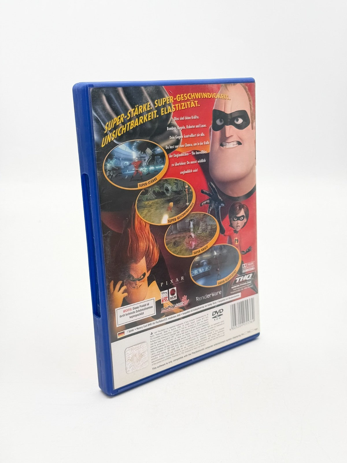 Die Unglaublichen Sony Playstation 2 guter Zustand OVP
