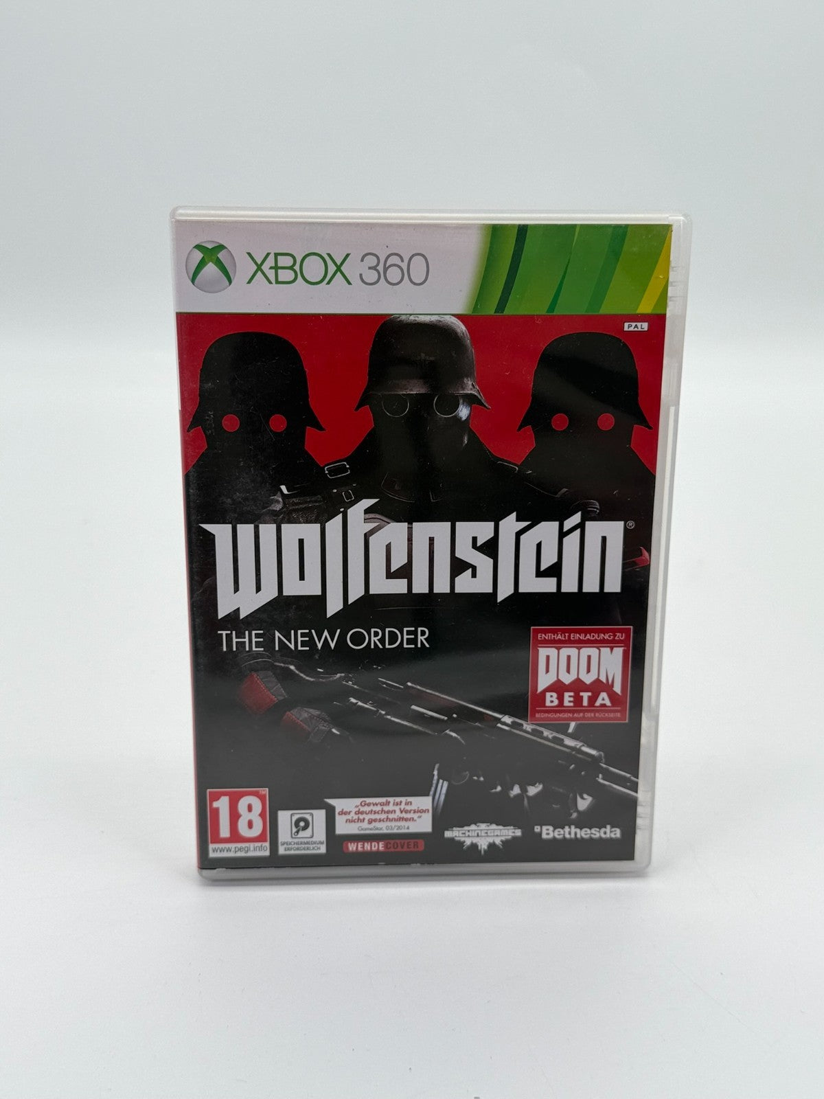 Wolfenstein The New Order Microsoft XBox 360 Very good condition OVP CIB