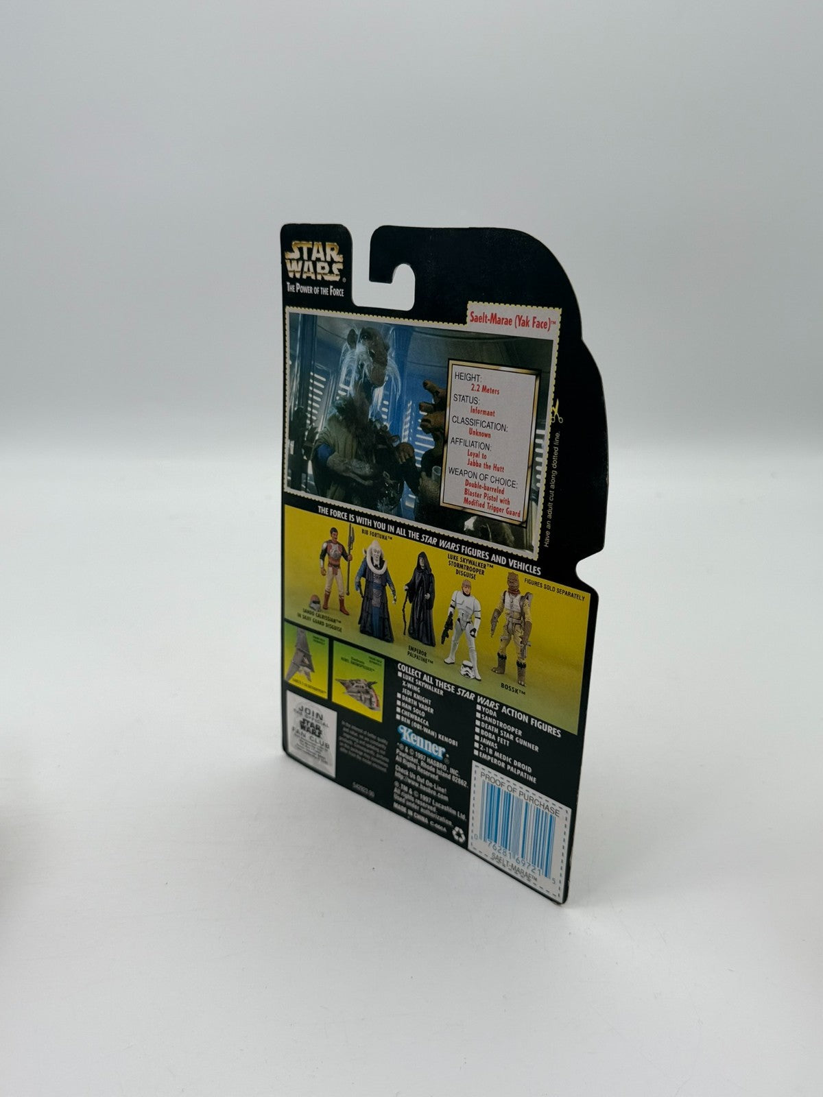 Star Wars Figur Saelt-Marae (Yak Face) The Kenner Collection Neu Ungeöffnet