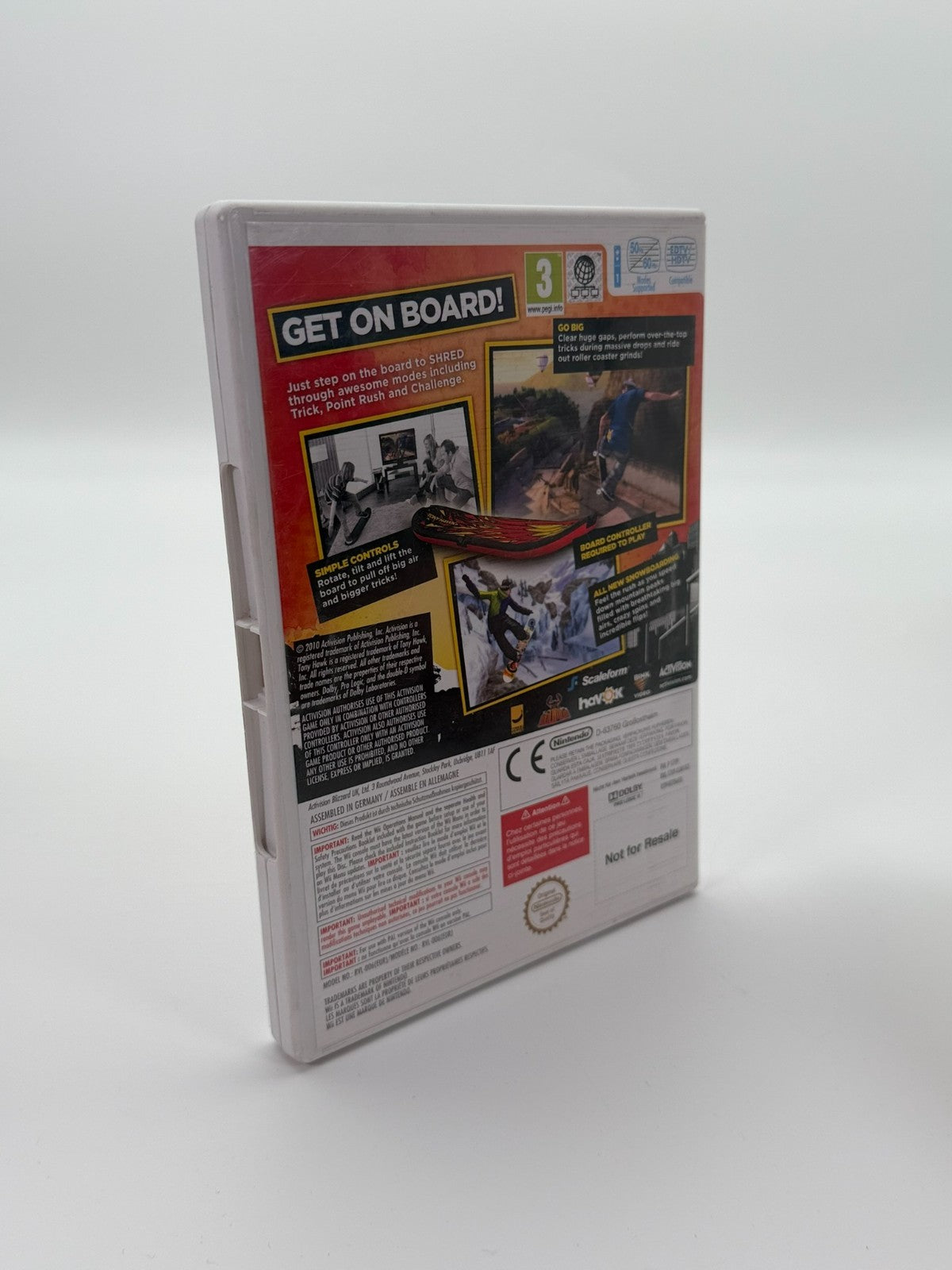 Tony Hawk Shred Nintendo Wii guter Zustand CIB OVP