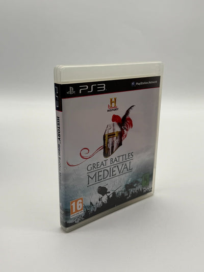 History Great Battles Medieval Sony Playstation 3 Très bon état CIB OVP