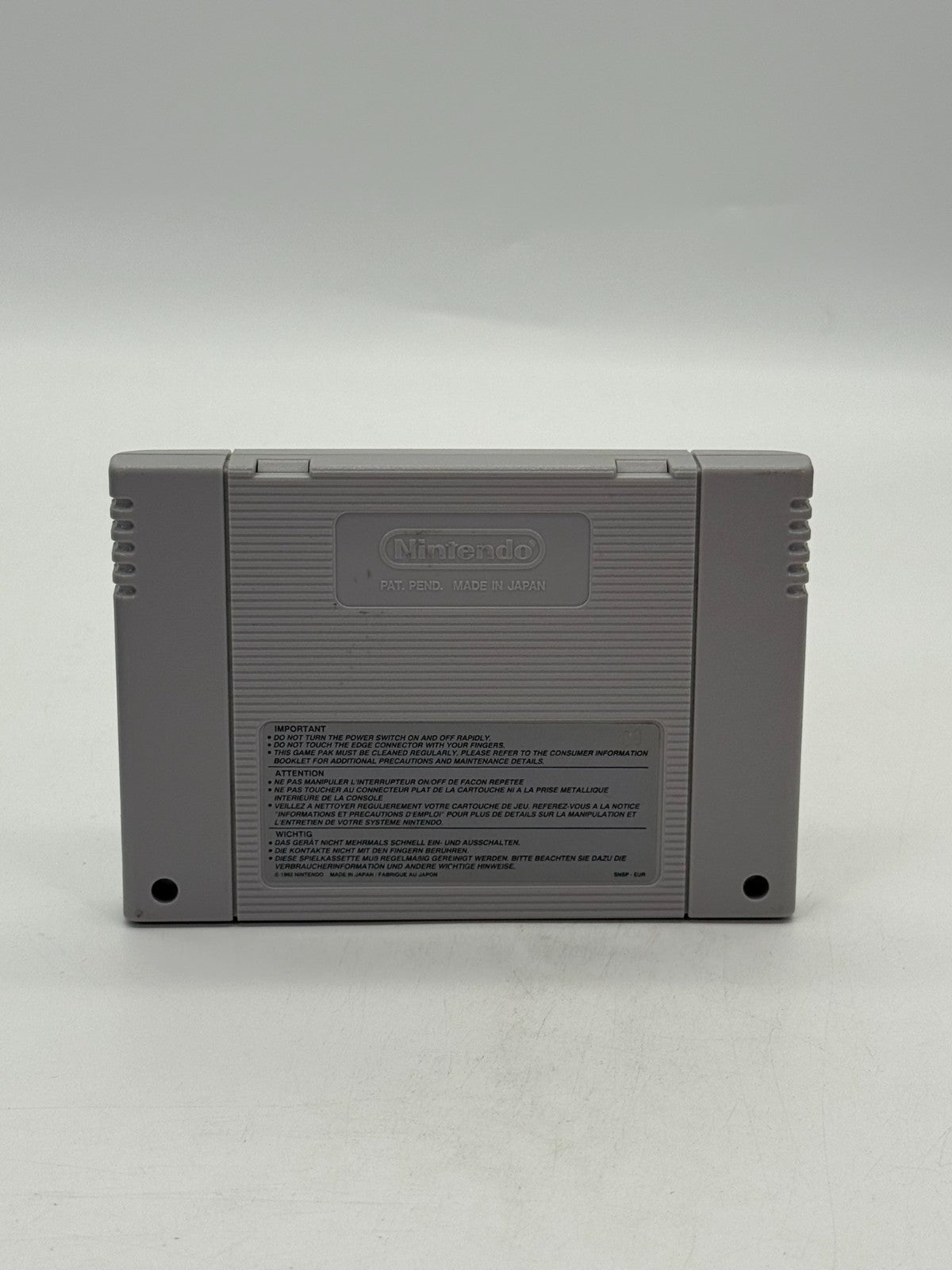 AAAHH!!! Real Monsters Super Nintendo SNES PAL Very good condition cartridge only