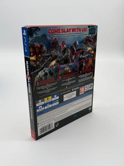 Back 4 Blood Deluxe Edition Steelbook Sony Playstation 4 Très bon état
