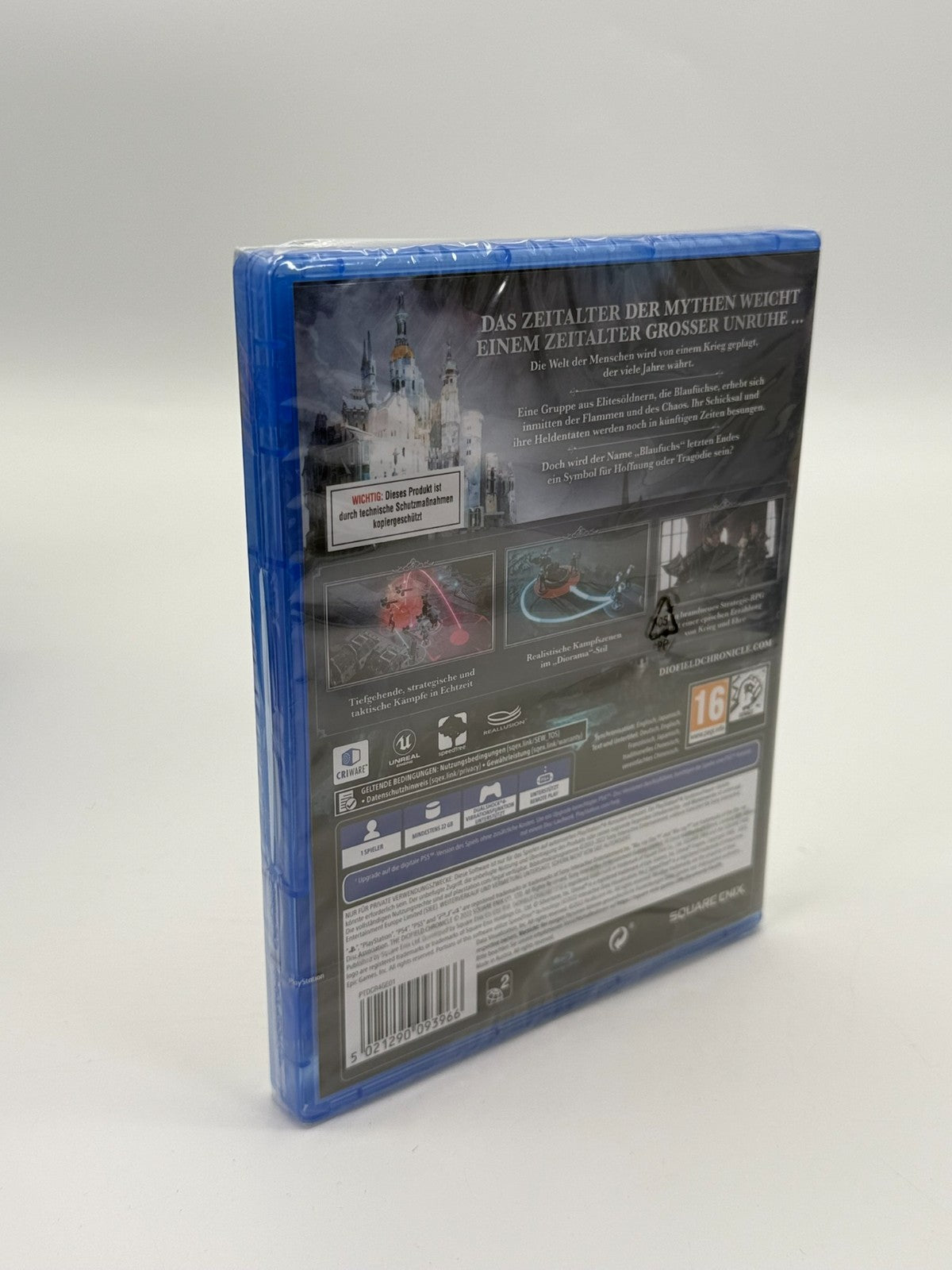 The Diofield Chronicle Sony Playstation 4 Factory Sealed CIB OVP