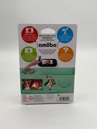 Super Smash Bros. Palutena Nº 38 Amiibo Scellé Neuf Complet en Boîte (CIB) Emballage d'Origine (OVP)