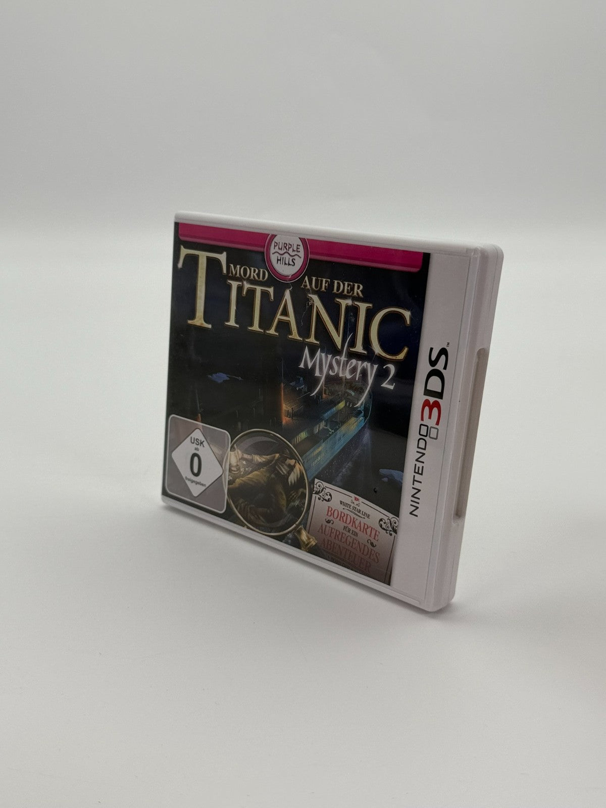 Murder On The Titanic Mystery 2 Nintendo 3DS Good Condition CIB OVP