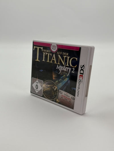 Mord Auf Der Titanic Mystery 2 Nintendo 3DS guter Zustand CIB OVP