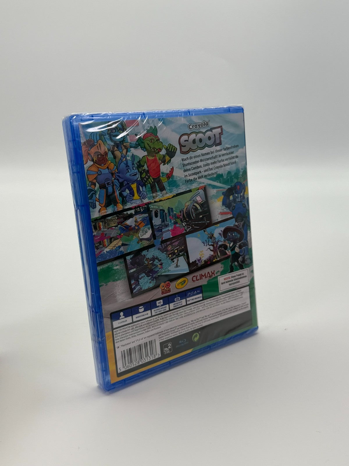 Crayola Scoot Sony Playstation 4 Factory Sealed CIB OVP