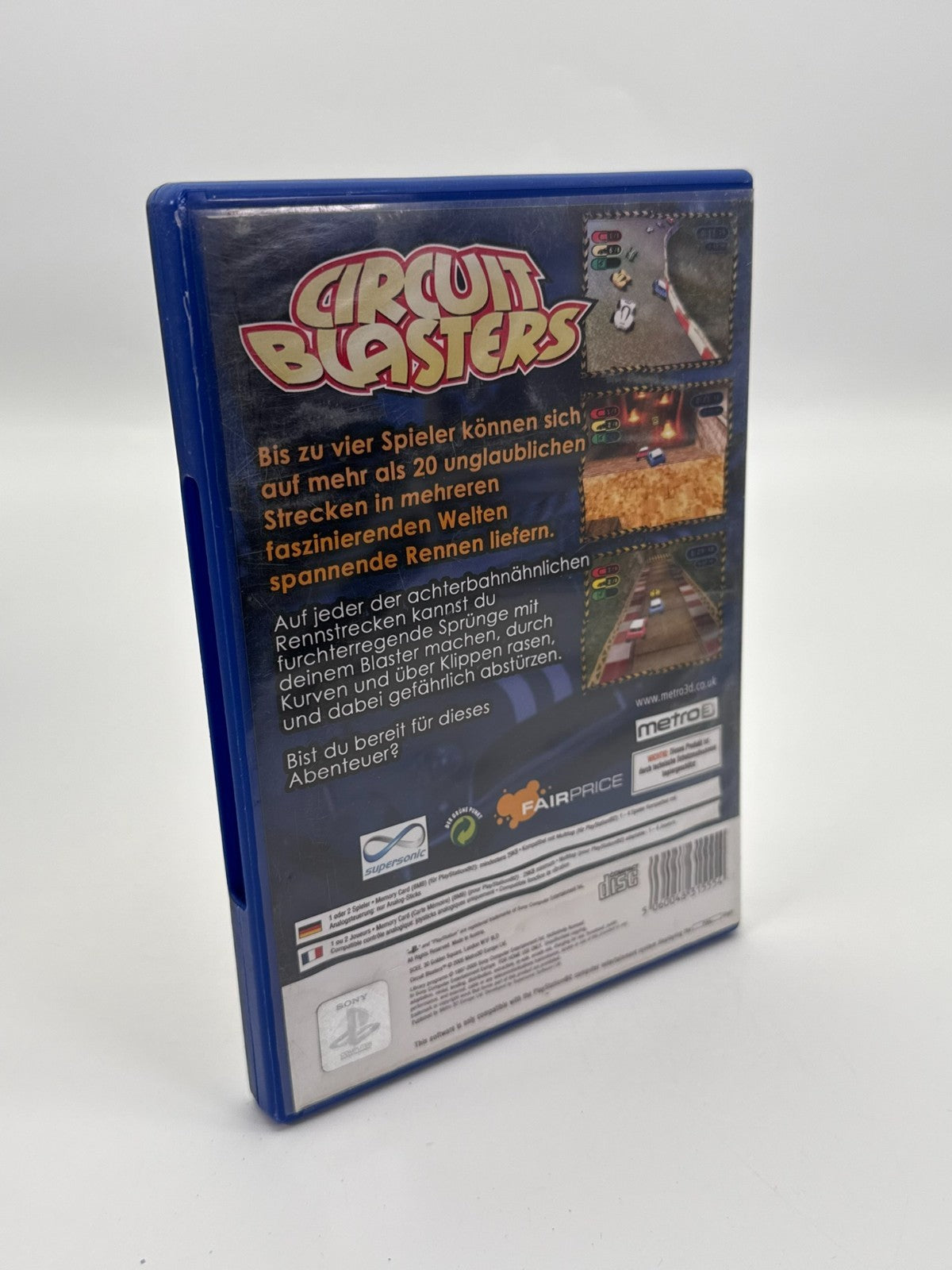 Circuit Blasters Sony Playstation 2 bon état CIB OVP