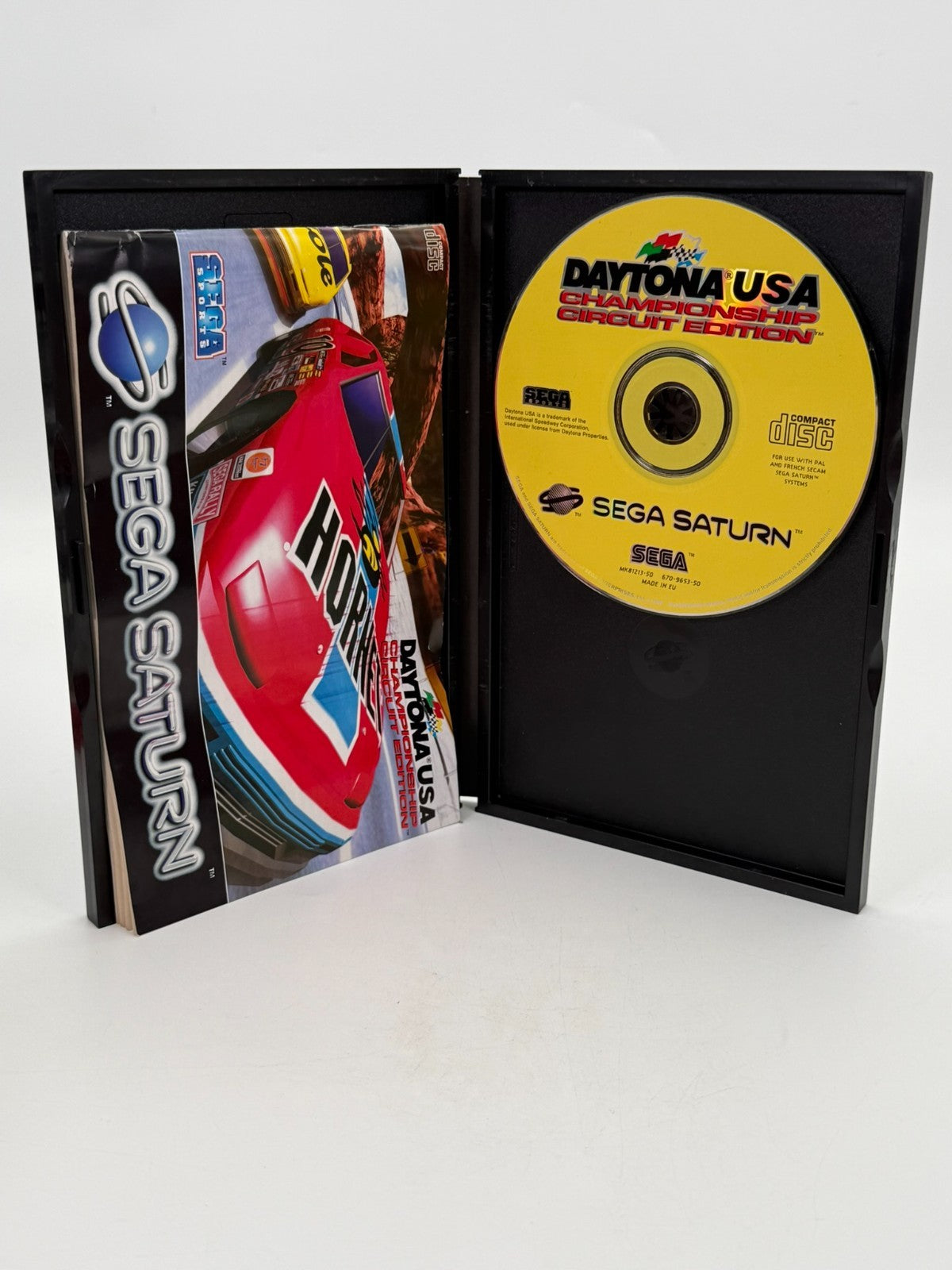 Daytona USA Championship Circuit Edition Sega Saturn bon état CIB OVP
