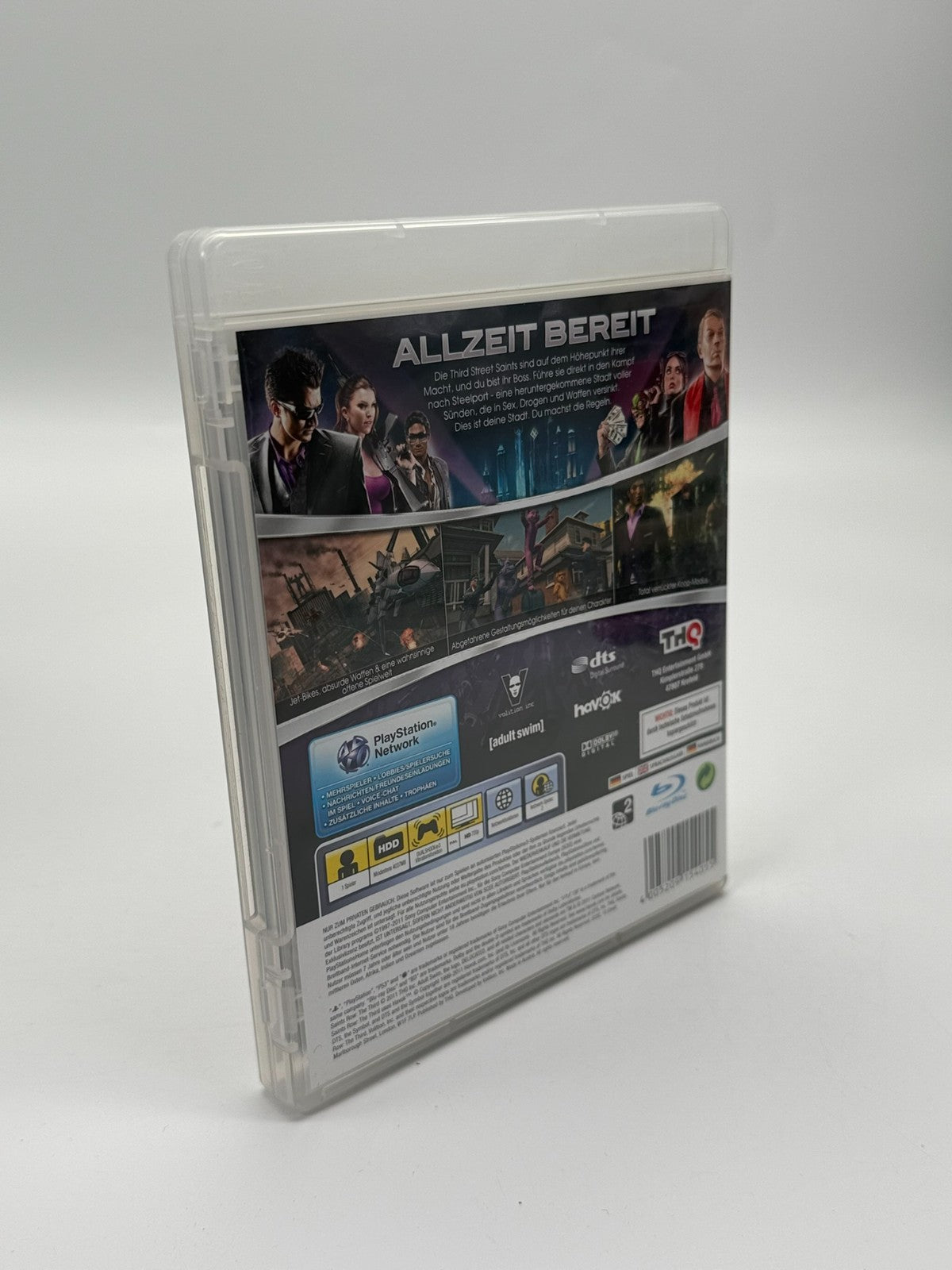 Saints Row The Third Sony Playstation 3 Sehr guter Zustand CIB OVP