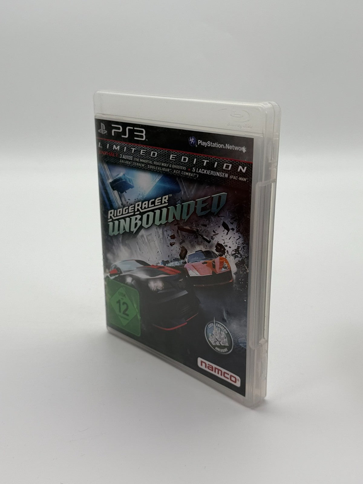 Ridge Race Unbounded Sony Playstation 3 guter Zustand CIB OVP