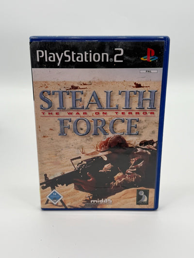 Stealth Force The War On Terror Sony Playstation 2 bon état emballage d'origine