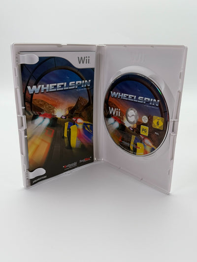 Wheelspin By Archer Maclean Nintendo Wii Sehr guter Zustand CIB OVP