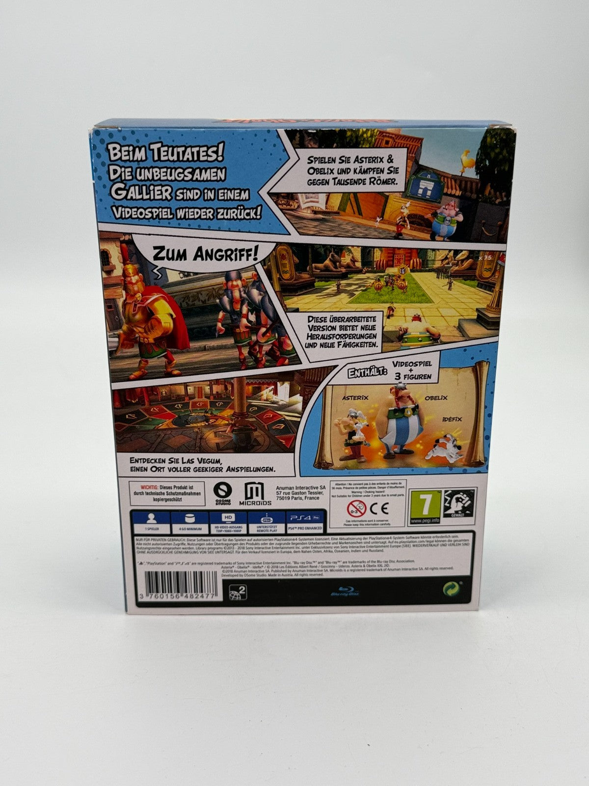 Asterix & Obelix XXL 2 Limited Edition Sony Playstation 4 Like New Condition