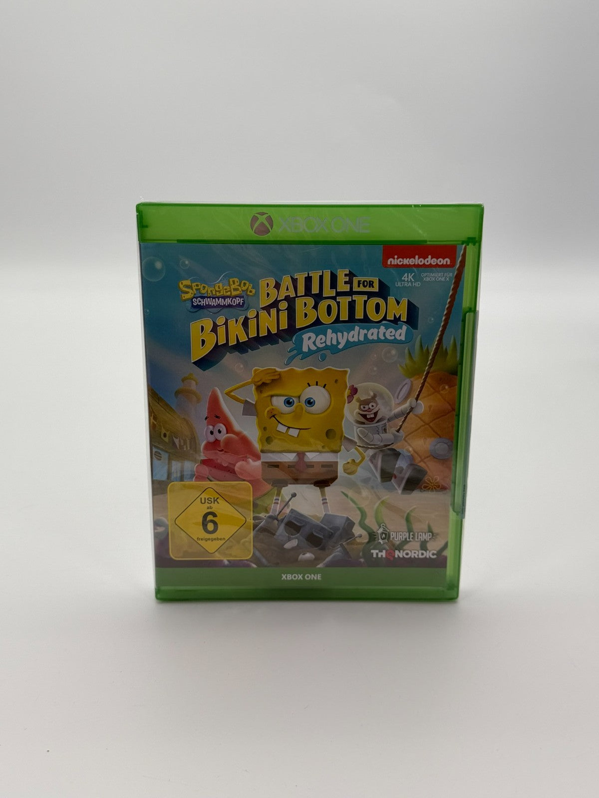 Spongebob Squarepants Battle For Bikini Bottom Rehydrated Microsoft XBox One Factory Sealed Neu