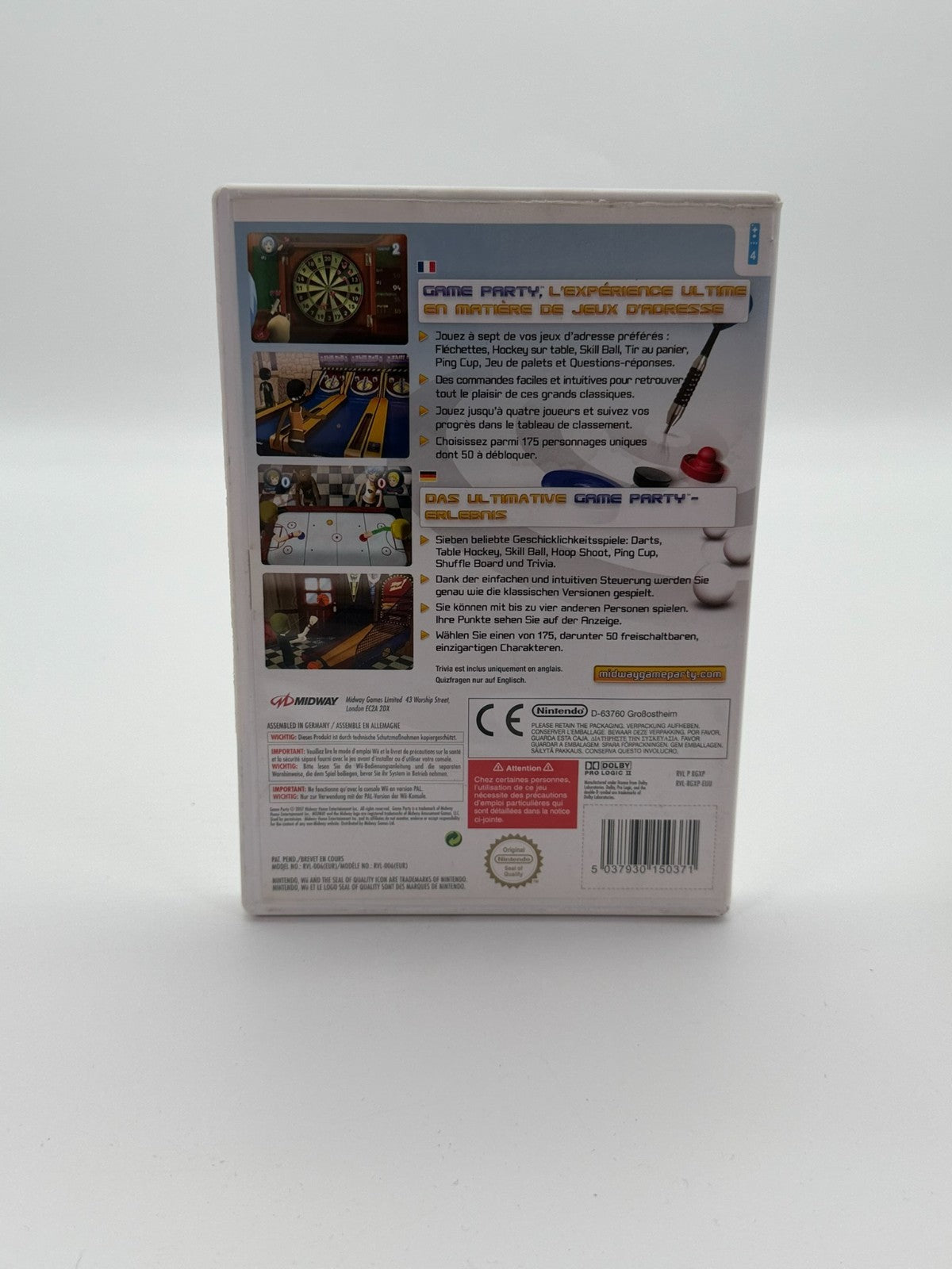 Game Party Nintendo Wii guter Zustand CIB OVP
