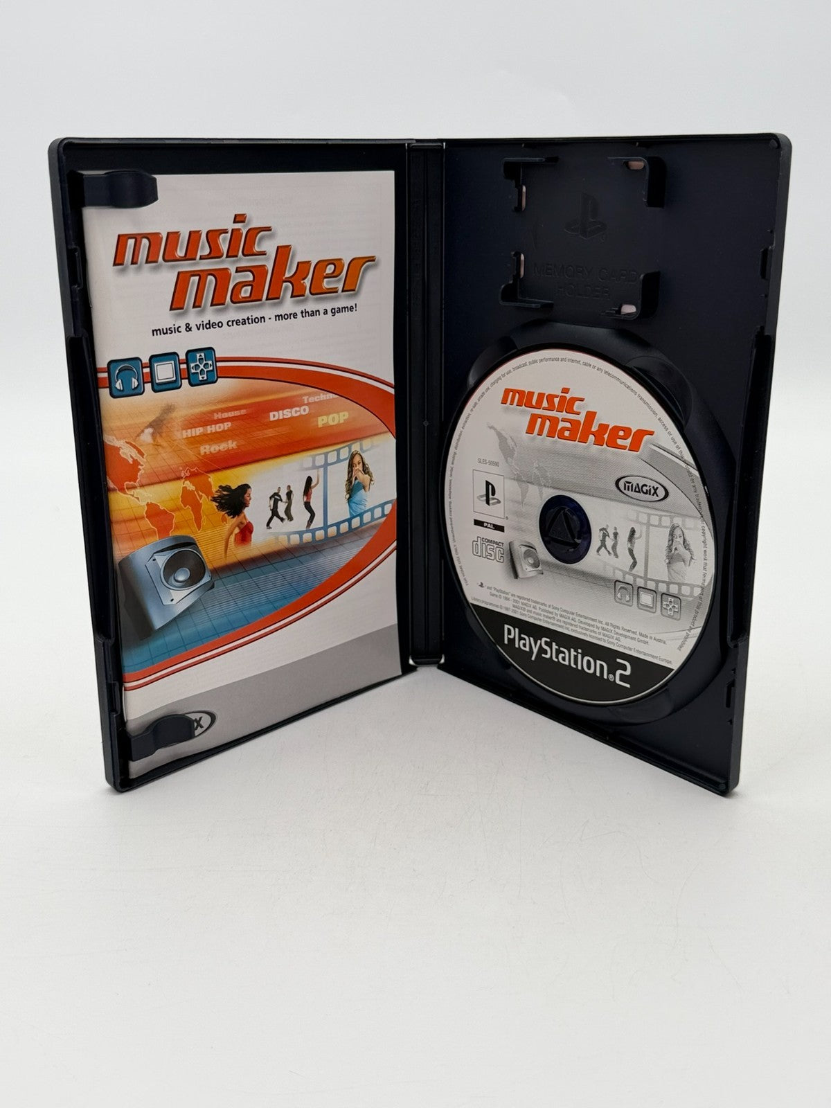 Magix Music Maker Sony Playstation 2 guter Zustand CIB OVP