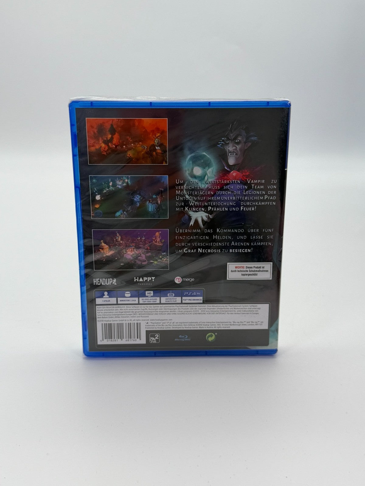 Hero Defense Haunted Island Sony Playstation 4 Factory Sealed Neu CIB OVP