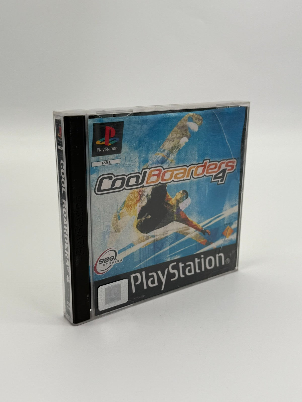Cool Boarders 4 Sony Playstation 1 bon état CIB boîte d'origine