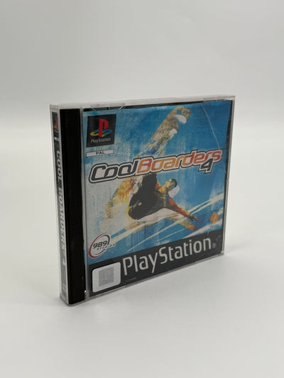 Cool Boarders 4 Sony Playstation 1 bon état CIB boîte d'origine