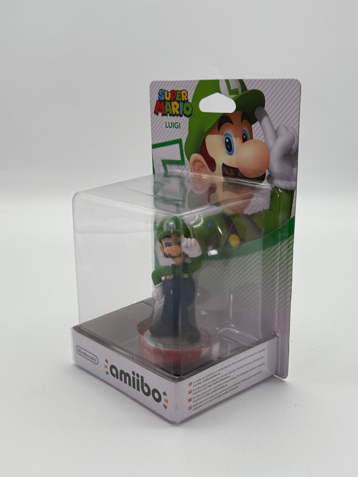 Super Mario Luigi Amiibo 3DS Wii U Switch New Factory Sealed