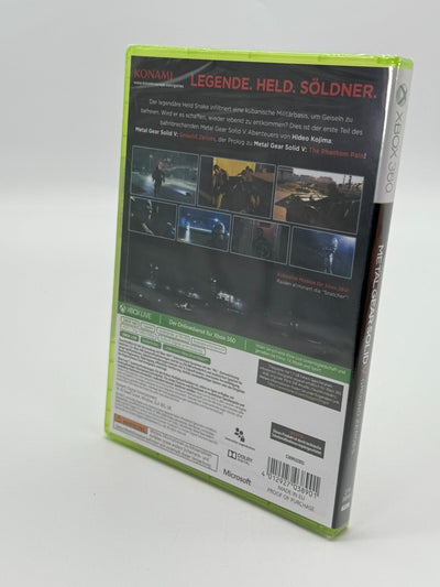 Metal Gear Solid V: Ground Zeroes Microsoft XBox 360 Factory Sealed Neu OVP Rare