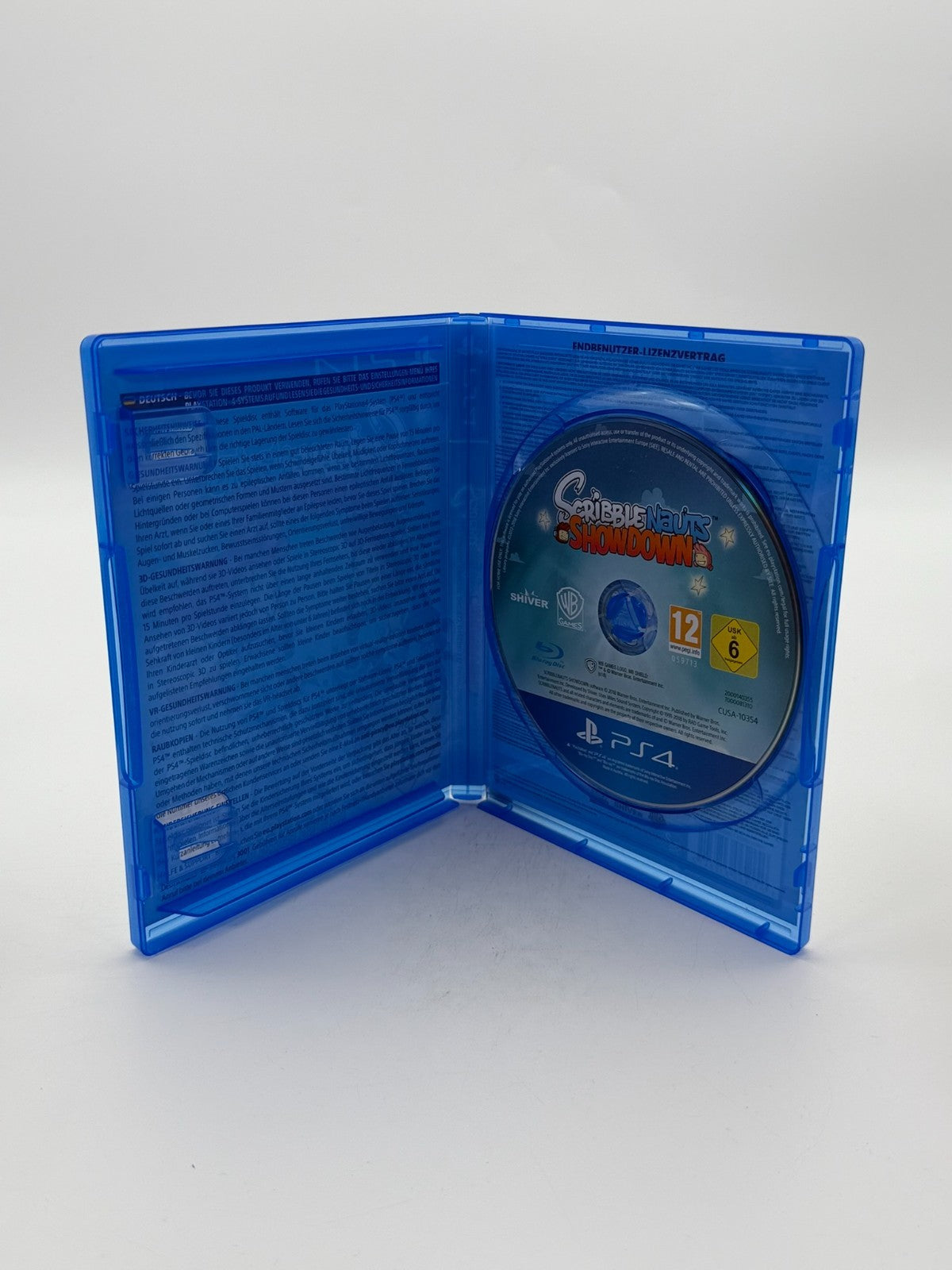 Scribble Nauts Showdown Sony Playstation 4 guter Zustand OVP
