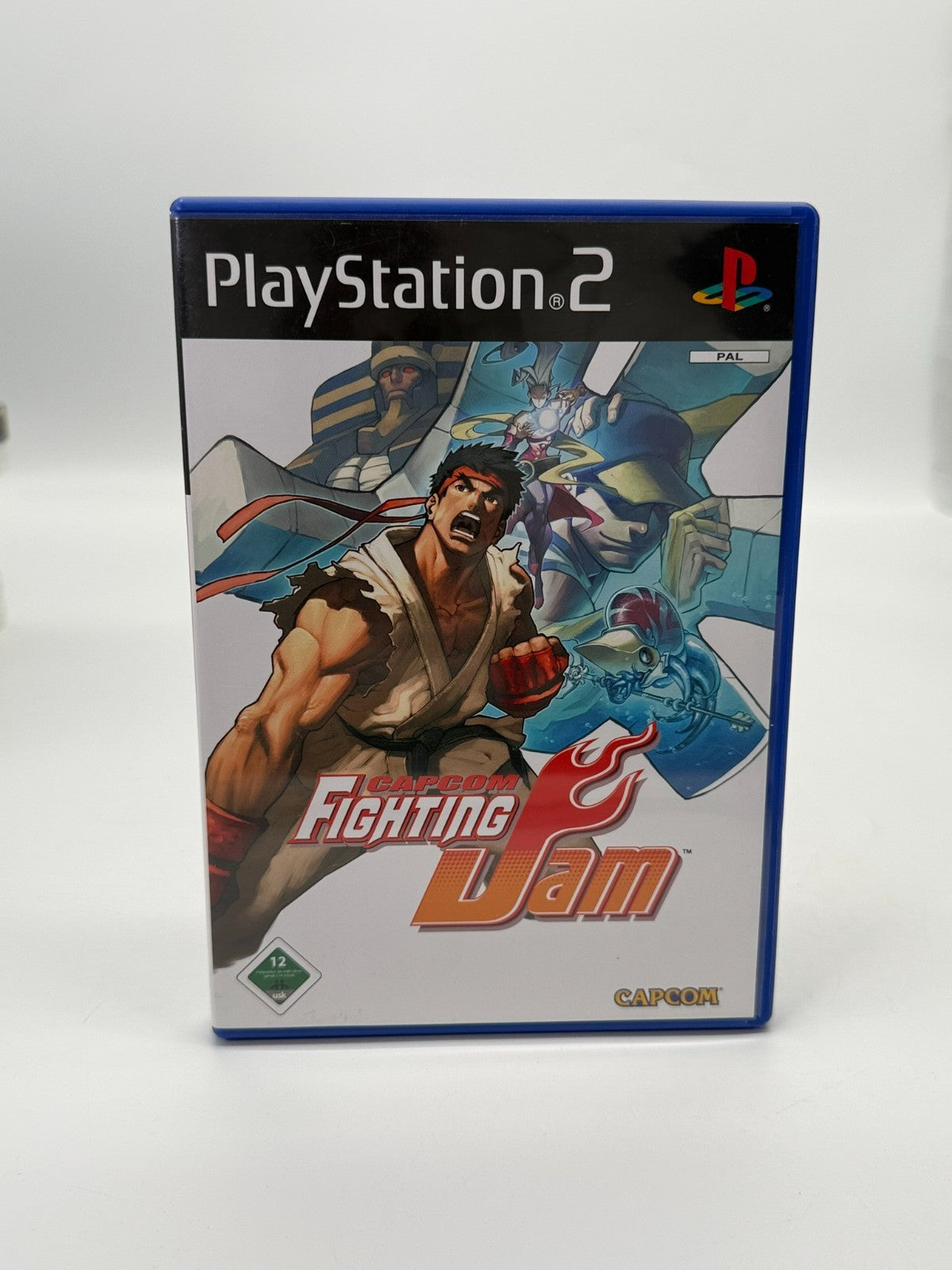 Capcom Fighting Jam Sony Playstation 2 Sehr guter Zustand CIB OVP