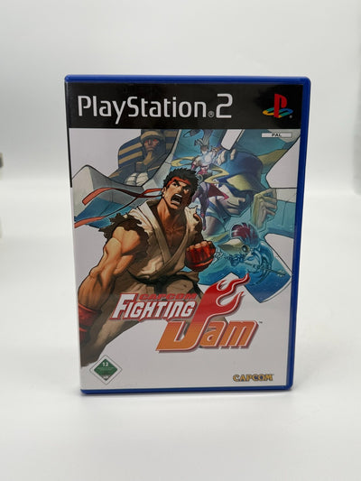 Capcom Fighting Jam Sony Playstation 2 Sehr guter Zustand CIB OVP