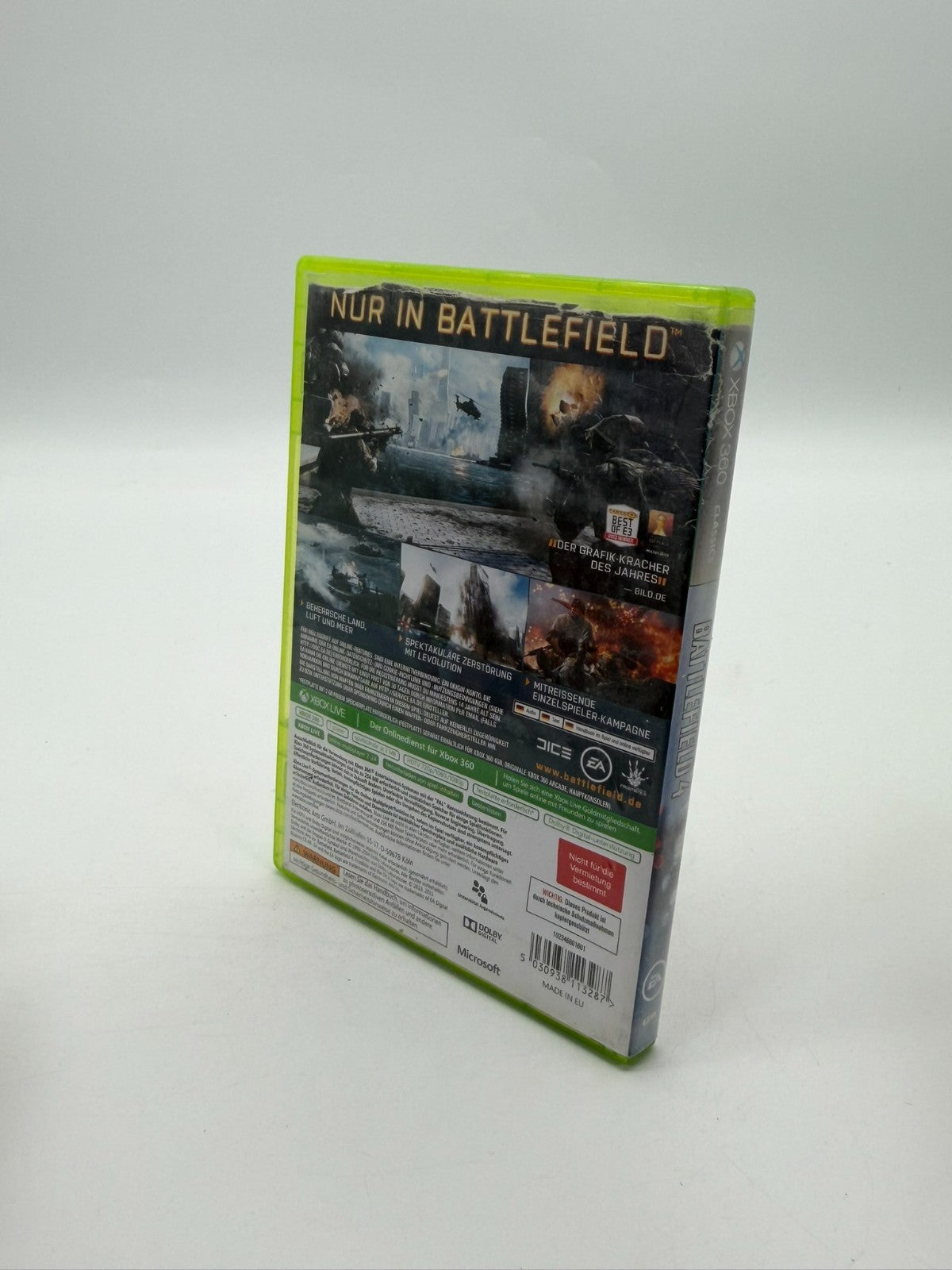 Battlefield 4 Microsoft XBox 360 Classics Akzeptabler Zustand CIB OVP