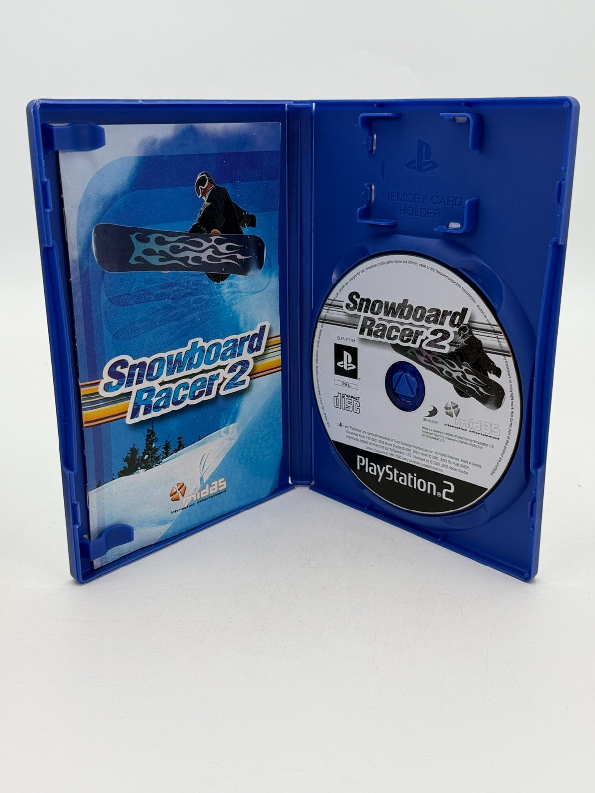 Snowboard Racer 2 Sony Playstation 2 guter Zustand CIB OVP